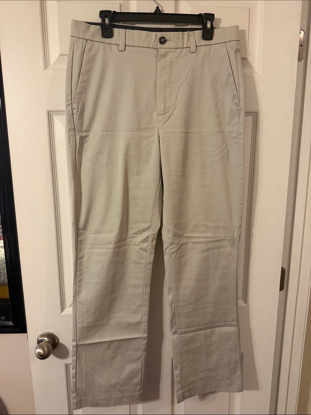 Roundtree & Yorke Total Flex Men's Khaki Pants